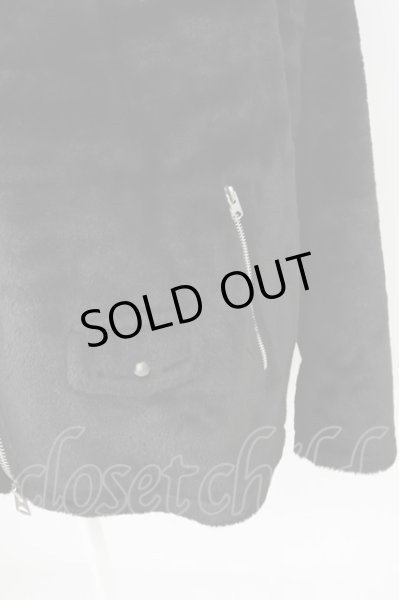 画像5: CIVARIZE / Envy オーバーサイズフェイクファーライダース 44 ブラック T-25-12-04-012-CI-ou-YM-ZT-M126 (5)