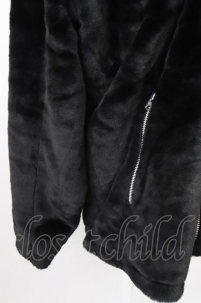 画像6: CIVARIZE / Envy オーバーサイズフェイクファーライダース 44 ブラック T-25-12-04-012-CI-ou-YM-ZT (6)