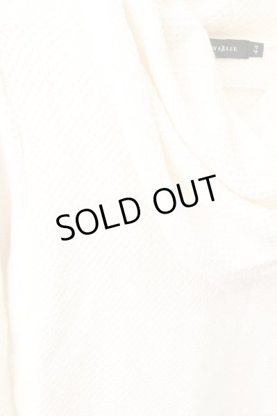 画像4: CIVARIZE / Cone オフタートルネックドレープニット 44 ホワイト T-25-12-04-002-CI-to-YM-ZT (4)