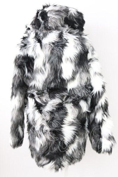 画像2: CIVARIZE / モノトーンボリュームファーパーカー 44 ミックス T-25-12-04-014-CI-ou-YM-ZT (2)