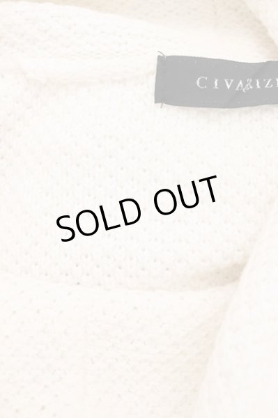 画像5: CIVARIZE / Cone オフタートルネックドレープニット 44 ホワイト T-25-12-04-002-CI-to-YM-ZT (5)