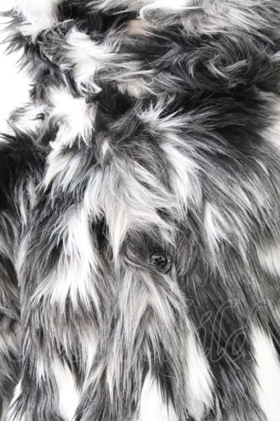 画像3: CIVARIZE / モノトーンボリュームファーパーカー 44 ミックス T-25-12-04-014-CI-ou-YM-ZT (3)