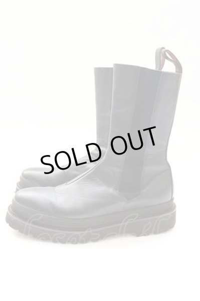 画像3: NO ID. / サイドゴアロングブーツ 42（約27.5cm ブラック T-25-12-04-015-NO-sho-YM-ZT (3)