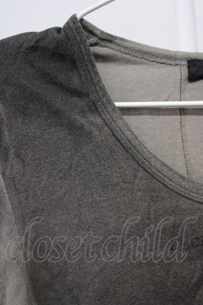 画像3: FUGA / SHADOW JISUS カットソー 44 ライトグレー T-25-12-10-021-FU-to-YM-ZT (3)