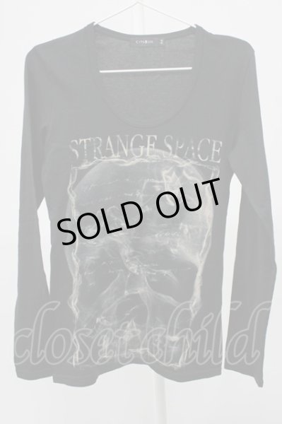 画像1: CIVARIZE / STRANGE SPACE カットソー 44 ブラック T-25-12-10-024-CI-to-YM-ZT (1)