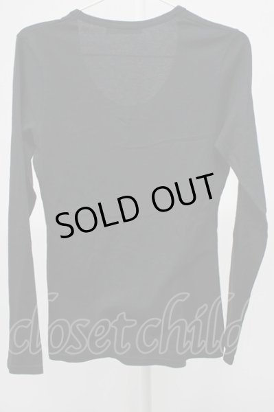 画像2: CIVARIZE / STRANGE SPACE カットソー 44 ブラック T-25-12-10-024-CI-to-YM-ZT (2)