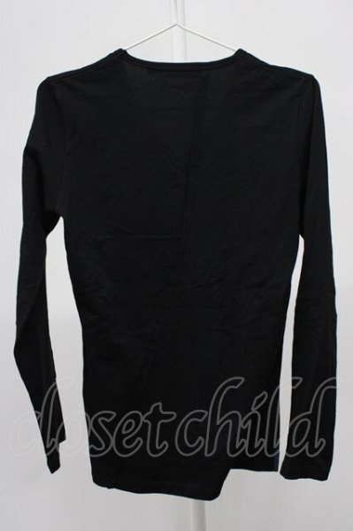 画像2: FUGA / AVENTURAガールフォトVネックカットソー 44 ブラック T-25-12-10-025-FU-to-YM-ZT (2)