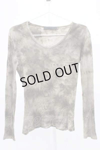 画像1: FUGA / テレコブリーチカットソー 44 ブラウン T-25-12-10-028-FU-to-YM-ZT (1)