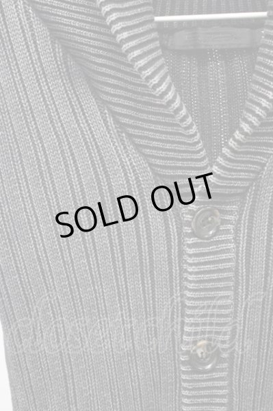 画像3: FUGA / Decidedly ブリーチニットカーディガン 44 ブラック T-25-12-10-029-FU-to-YM-ZT (3)