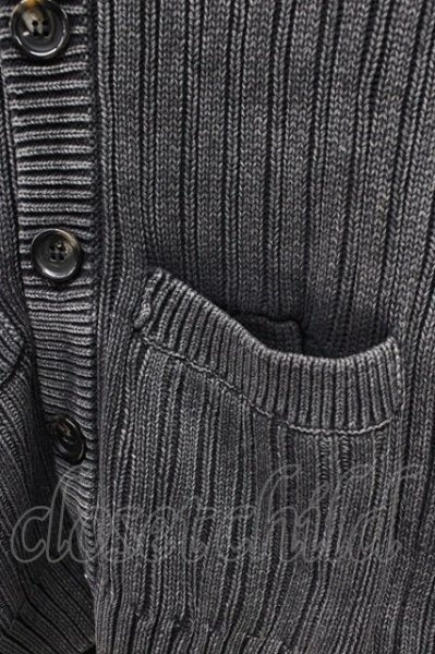 画像4: FUGA / Decidedly ブリーチニットカーディガン 44 ブラック T-25-12-10-029-FU-to-YM-ZT (4)