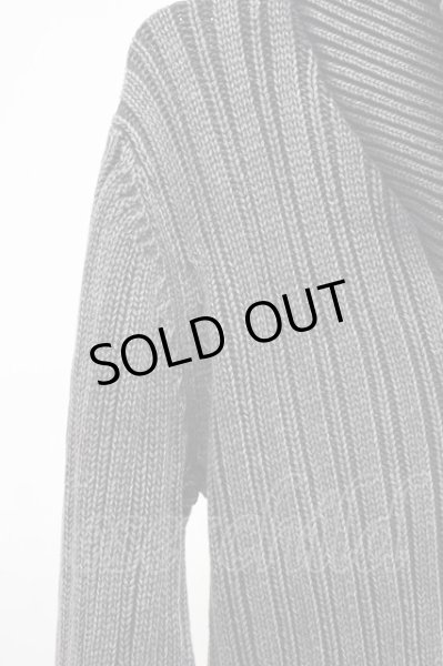 画像6: FUGA / Decidedly ブリーチニットカーディガン 44 ブラック T-25-12-10-029-FU-to-YM-ZT (6)