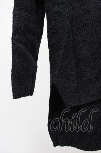 画像4: FUGA / CONSTELLATIONドレープ襟ニット 44 ブラック T-25-12-10-030-FU-to-YM-ZT (4)