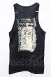 画像2: CIVARIZE / BACK SKULL タンクトップ  ブラック T-25-12-10-004-CI-to-YM-ZT (2)