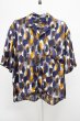 画像1: HARE / 開き襟総柄半袖シャツ S オレンジ T-25-12-10-034-HA-sh-YM-ZT (1)