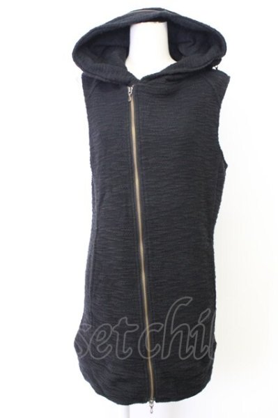 画像1: FUGA / Nuvola ボノニットパーカー 44 ブラック T-25-12-10-040-FU-to-YM-ZT (1)