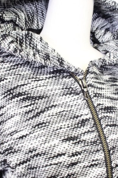 画像5: FUGA / クロゼットフードミックスパーカー 44 ブラック T-25-12-10-041-FU-to-YM-ZT (5)