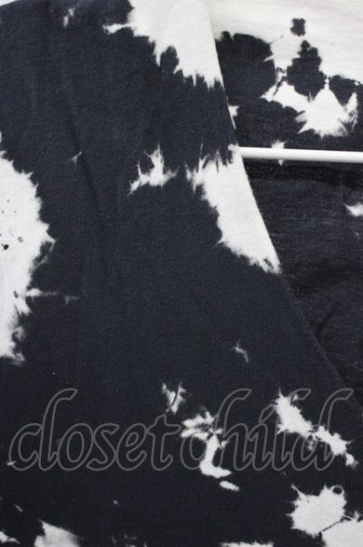 画像3: CIVARIZE / ElnathブリーチロングTシャツ 44 ブラックｘホワイト T-25-12-10-005-CI-ts-YM-ZT (3)