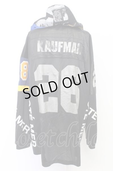 画像2: Cote Mer / ナンバリングメッシュパーカー  ブラックｘマルチ T-25-12-10-047-0-to-YM-ZT027 (2)