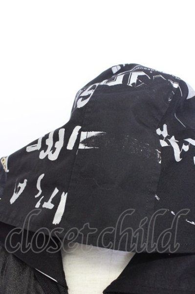 画像5: Cote Mer / ナンバリングメッシュパーカー  ブラックｘマルチ T-25-12-10-047-0-to-YM-ZT (5)