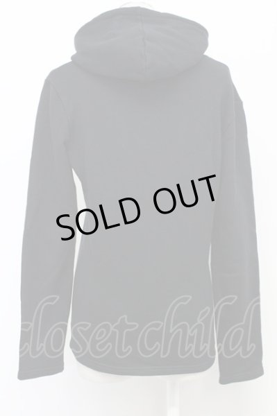 画像2: CIVARIZE / スカルプリントプルパーカー F ブラック T-25-12-10-048-CI-to-YM-ZT (2)