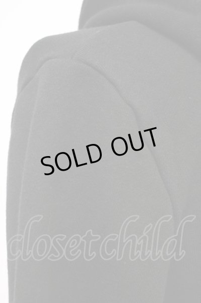 画像7: CIVARIZE / スカルプリントプルパーカー F ブラック T-25-12-10-048-CI-to-YM-ZT (7)