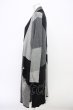 画像3: Black by VANQUISH / 切り替えロングカーディガン L グレーｘブラック T-25-12-10-050-Bl-to-YM-ZT (3)