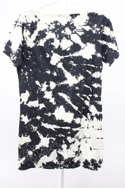 画像2: CIVARIZE / Virusムラ染めタイダイTシャツ 44 ブラック T-25-12-10-006-CI-ts-YM-ZT (2)