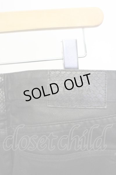 画像6: FUGA / Restrict Chain 裾パイソン2WAYコーティングチノパンツ 42 ブラック T-25-12-10-052-FU-pa-YM-ZT (6)