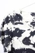 画像3: CIVARIZE / Virusムラ染めタイダイTシャツ 44 ブラック T-25-12-10-006-CI-ts-YM-ZT (3)