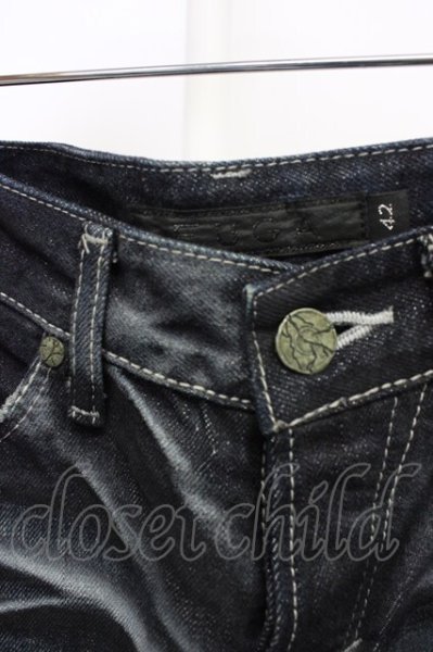 画像3: FUGA / Solar Eclipseデニムパンツ 42 インディゴ T-25-12-10-053-FU-pa-YM-ZT (3)