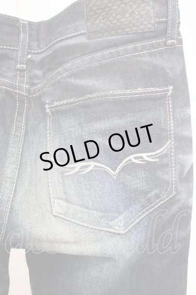 画像8: FUGA / Solar Eclipseデニムパンツ 42 インディゴ T-25-12-10-053-FU-pa-YM-ZT (8)