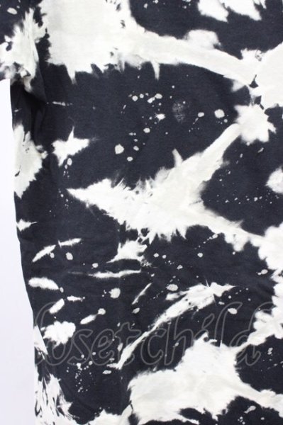 画像6: CIVARIZE / Virusムラ染めタイダイTシャツ 44 ブラック T-25-12-10-006-CI-ts-YM-ZT (6)