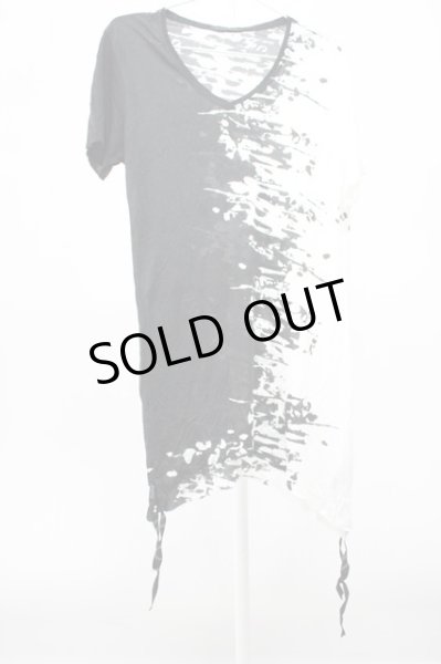 画像1: KMRii / Infusion S/S Tシャツ 1 ブラックｘホワイト T-25-12-10-007-KM-ts-YM-ZT (1)