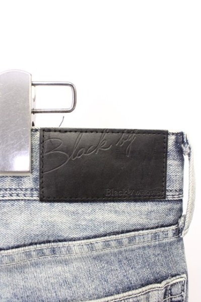 画像6: Black by VANQUISH / ウォッシュ加工ニードルスキニーデニムパンツ 28 インディゴ T-25-12-10-057-Bl-pa-YM-ZT (6)