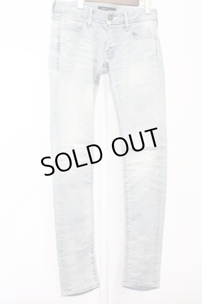 画像1: Black by VANQUISH / スーパーストレッチニードルスキニーデニムパンツ 28 ライトインディゴ T-25-12-10-058-Bl-pa-YM-ZT061 (1)