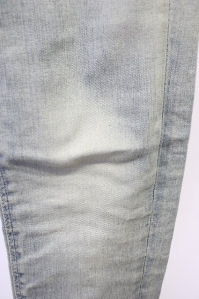 画像5: Black by VANQUISH / スーパーストレッチニードルスキニーデニムパンツ 28 ライトインディゴ T-25-12-10-058-Bl-pa-YM-ZT (5)