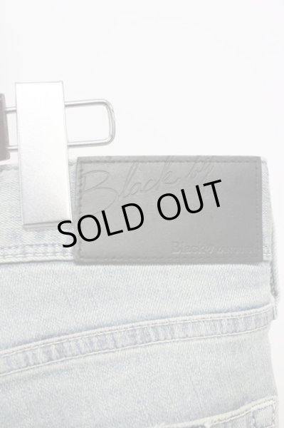 画像6: Black by VANQUISH / スーパーストレッチニードルスキニーデニムパンツ 28 ライトインディゴ T-25-12-10-058-Bl-pa-YM-ZT061 (6)