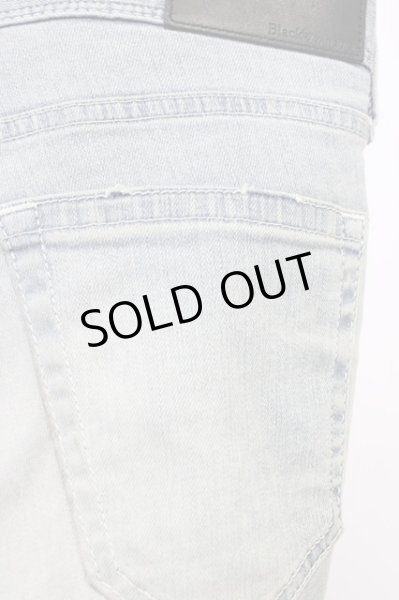 画像7: Black by VANQUISH / スーパーストレッチニードルスキニーデニムパンツ 28 ライトインディゴ T-25-12-10-058-Bl-pa-YM-ZT061 (7)