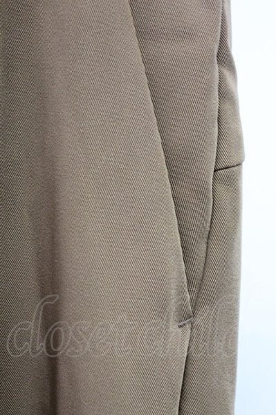 画像4: NO ID. / イージーワイドトラウザーズパンツ 1 ブラウン T-25-12-10-059-NO-pa-YM-ZT (4)