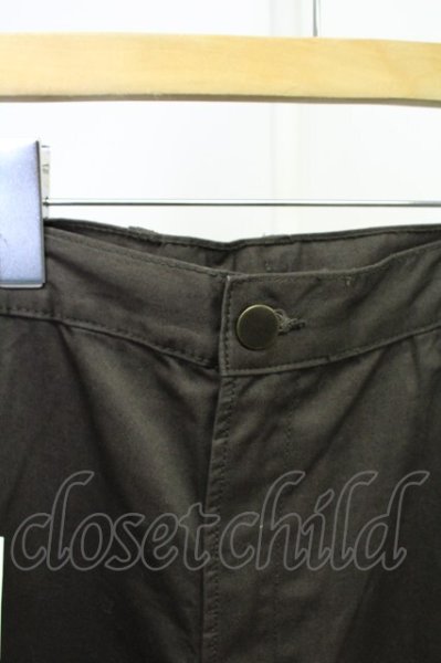 画像3: ZARA / ハトメ装飾ワイドパンツ EU 46 ダークブラウン T-25-12-10-060-ZA-pa-YM-ZT (3)
