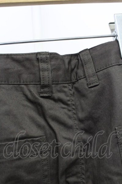 画像5: ZARA / ハトメ装飾ワイドパンツ EU 46 ダークブラウン T-25-12-10-060-ZA-pa-YM-ZT (5)