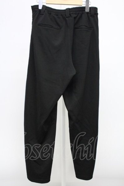 画像2: HARE / シークレットジャガードラインパンツ F ブラックｘグレー T-25-12-10-061-HA-pa-YM-ZT (2)