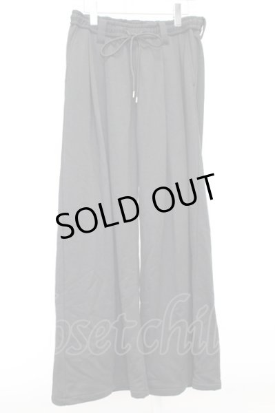 画像1: NO ID. BLACK / バギースウェットパンツ 2 ブラック T-25-12-10-062-NO-pa-YM-ZT (1)