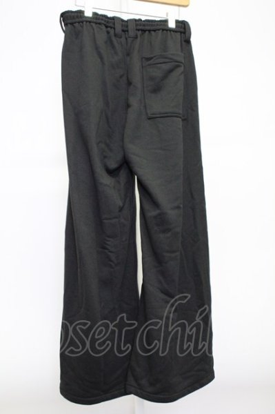 画像2: NO ID. BLACK / バギースウェットパンツ 2 ブラック T-25-12-10-062-NO-pa-YM-ZT (2)