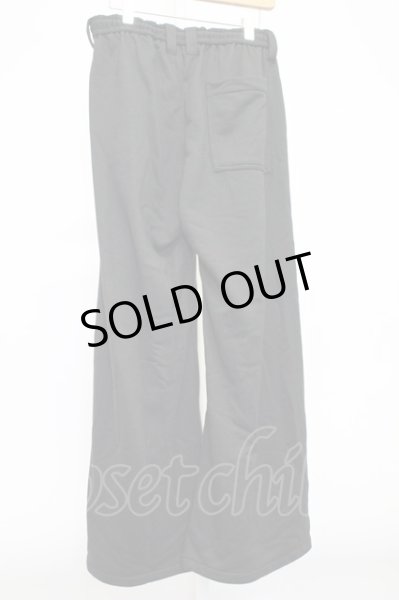 画像2: NO ID. BLACK / バギースウェットパンツ 2 ブラック T-25-12-10-062-NO-pa-YM-ZT (2)