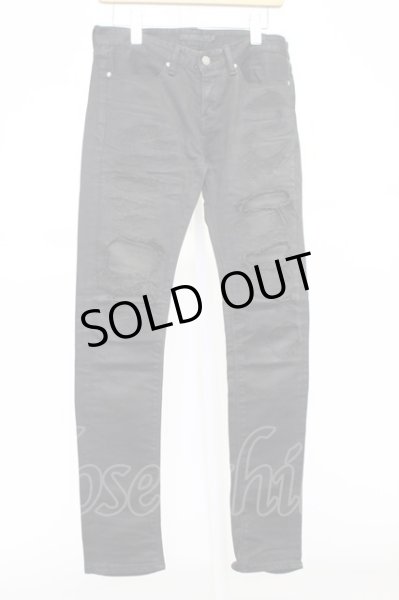 画像1: FUGA / CAMSHAFTリメイクスキニーデニムパンツ 42 ブラック T-25-12-10-063-FU-pa-YM-ZT (1)