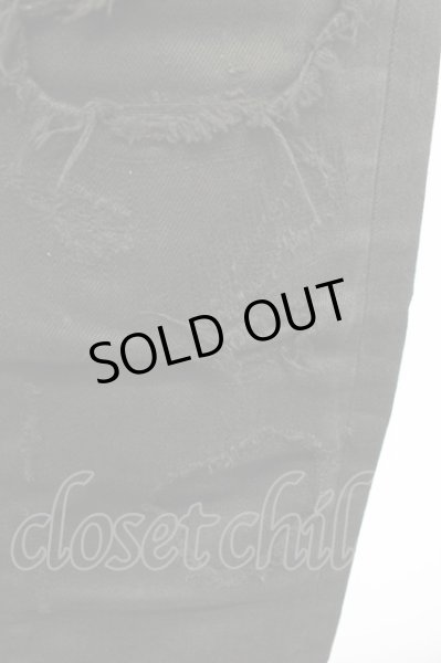 画像5: FUGA / CAMSHAFTリメイクスキニーデニムパンツ 42 ブラック T-25-12-10-063-FU-pa-YM-ZT (5)