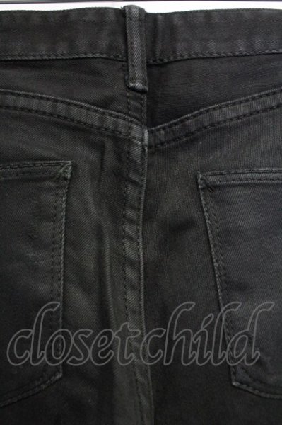 画像6: FUGA / CAMSHAFTリメイクスキニーデニムパンツ 42 ブラック T-25-12-10-063-FU-pa-YM-ZT (6)