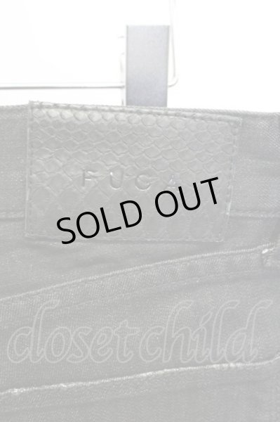 画像6: FUGA / コーティングZIPストレッチパンツ 42 ブラック T-25-12-10-064-FU-pa-YM-ZT (6)