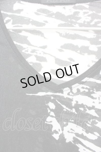 画像6: KMRii / Infusion S/S Tシャツ 1 ブラックｘホワイト T-25-12-10-007-KM-ts-YM-ZT (6)